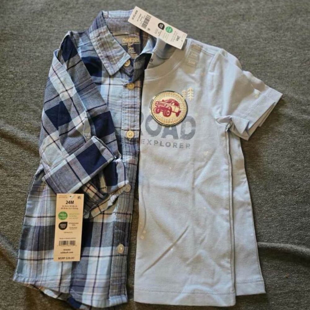 Carter's and Osh Kosh B’gosh boys 24M clothes